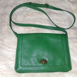 J CREW Tillary Crossbody In Kelly Green Bag